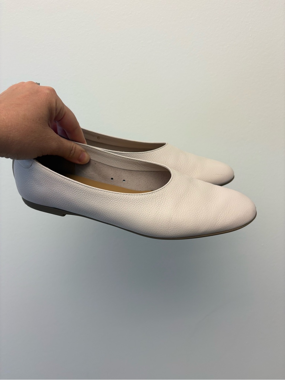 Everlane Day glove lilac Leather Ballet Flats